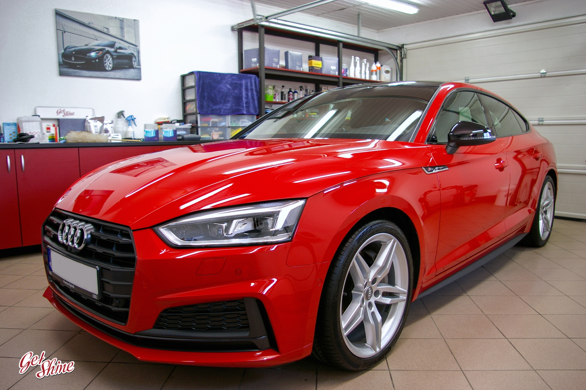 Ochrona nowego auta Audi A5 S-line
